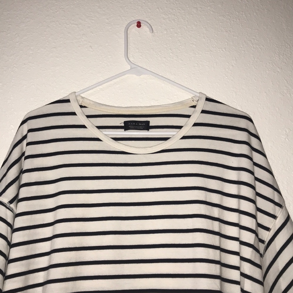 ZARA MEN STRIPE T-SHIRT